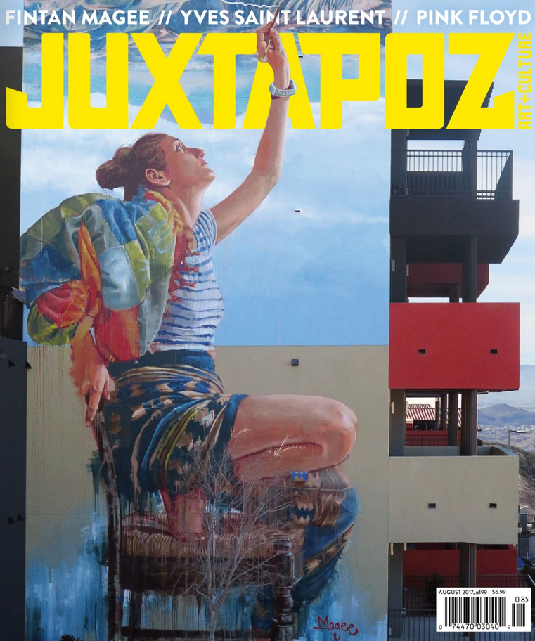 Juxtapoz August 01, 2017 Issue Cover