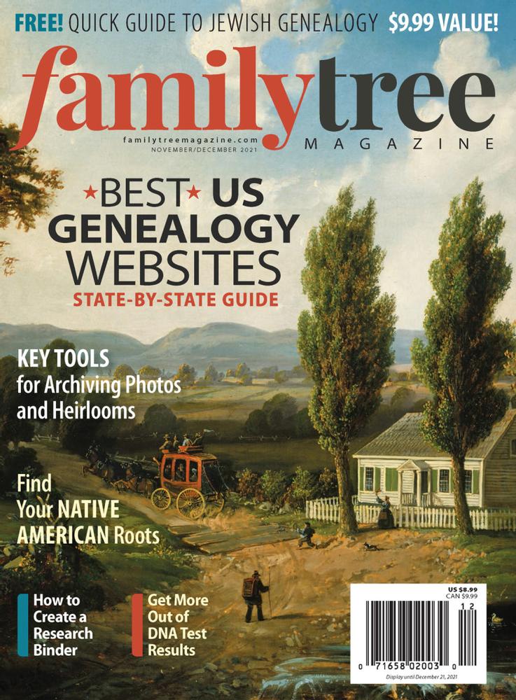 Family-Tree November 01, 2021 Issue Cover