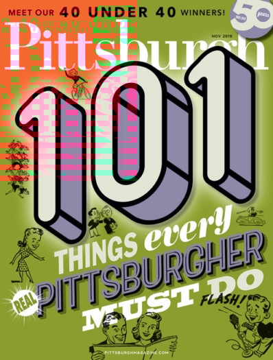 Pittsburgh Magazine November 01, 2019 Issue Cover