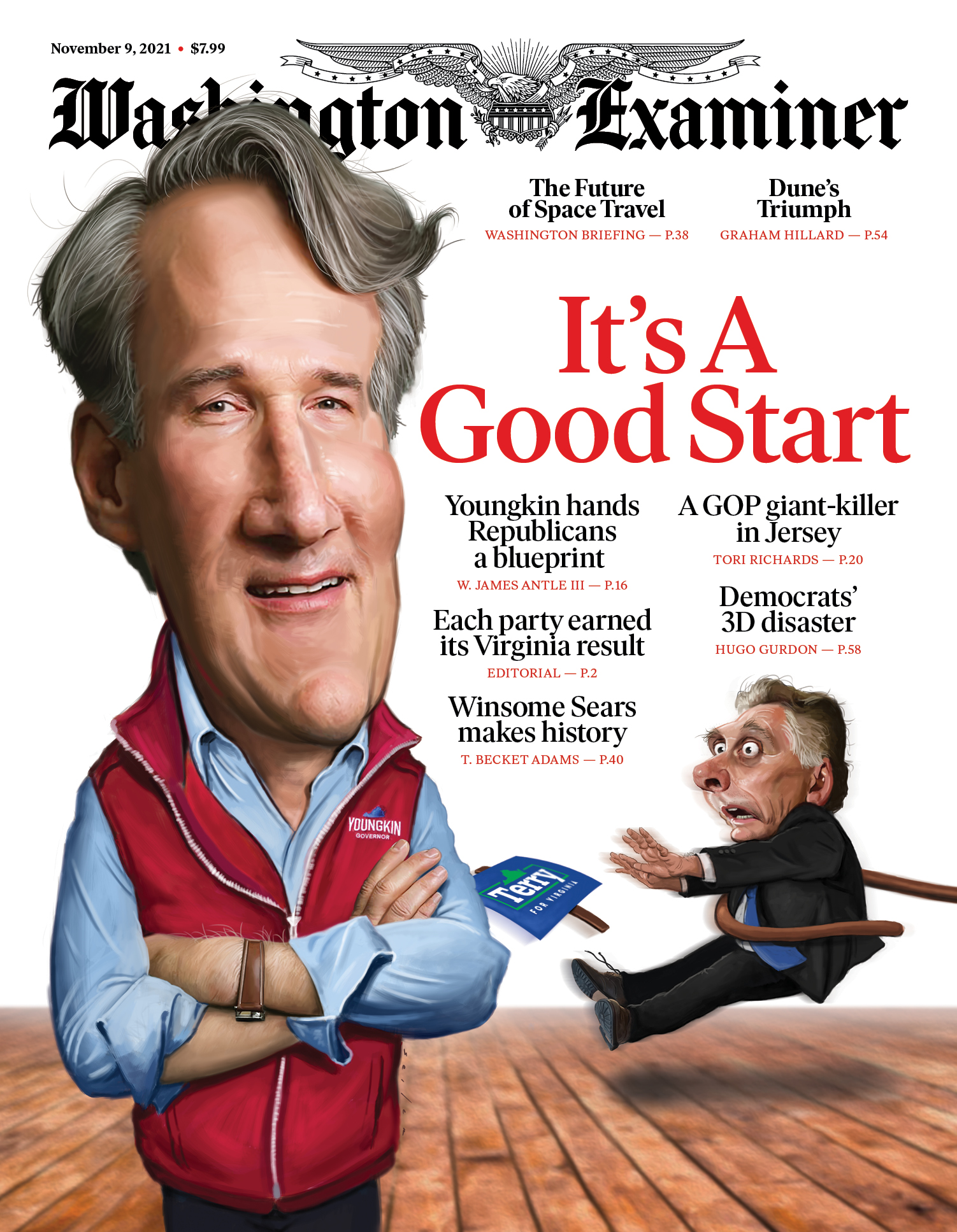 Washington-Examiner November 09, 2021 Issue Cover