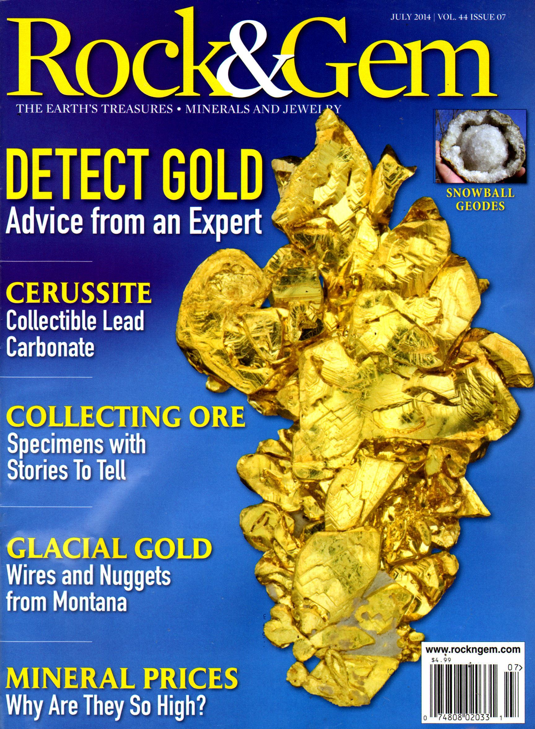 Rock-and-Gem July 01, 2014 Issue Cover