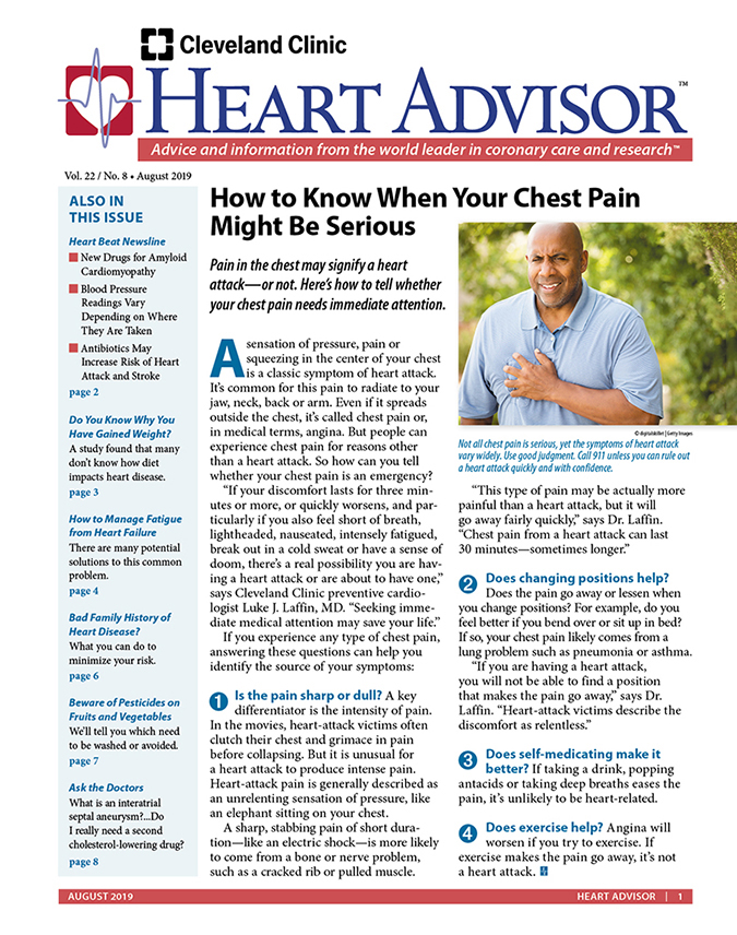 Heart-Advisor August 01, 2019 Issue Cover