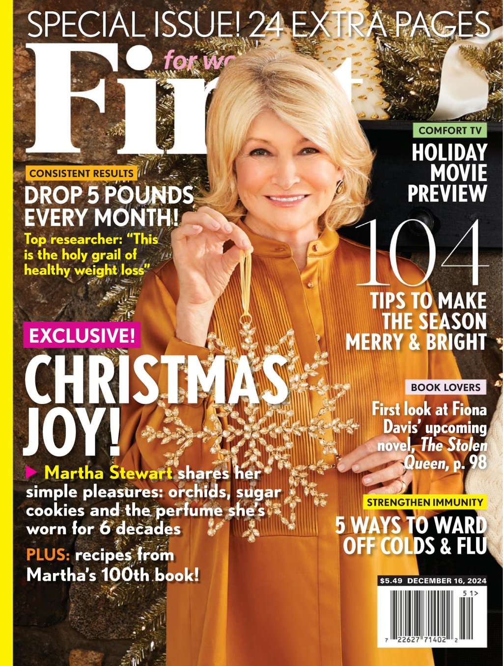 First-For-Women December 16, 2024 Issue Cover