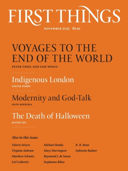 First Things November 01, 2025 Issue Cover