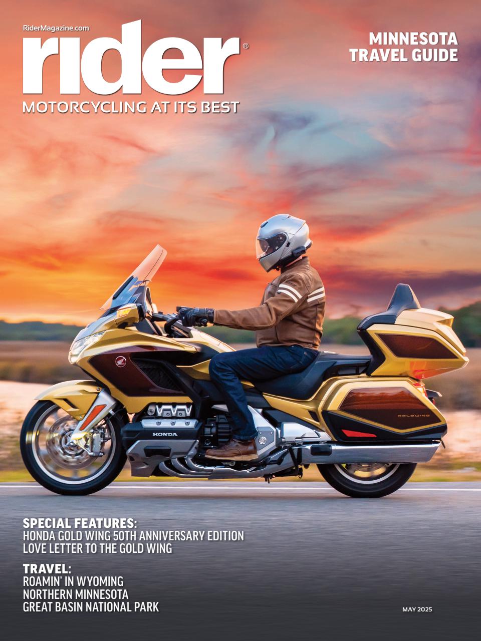 Rider May 01, 2025 Issue Cover