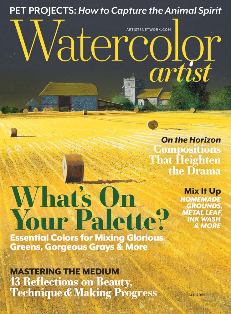 Watercolor-Artist September 01, 2022 Issue Cover