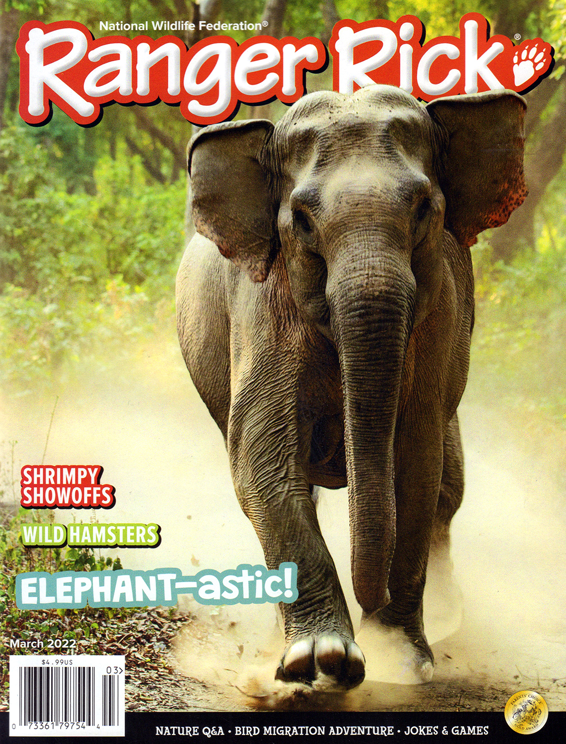 Ranger-Rick March 01, 2022 Issue Cover