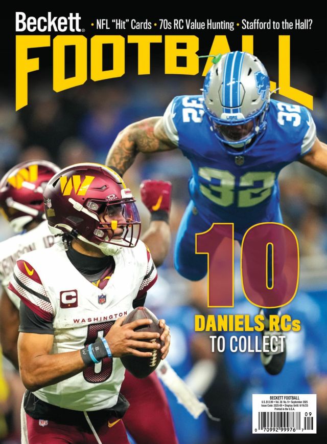 Beckett-Football September 01, 2025 Issue Cover
