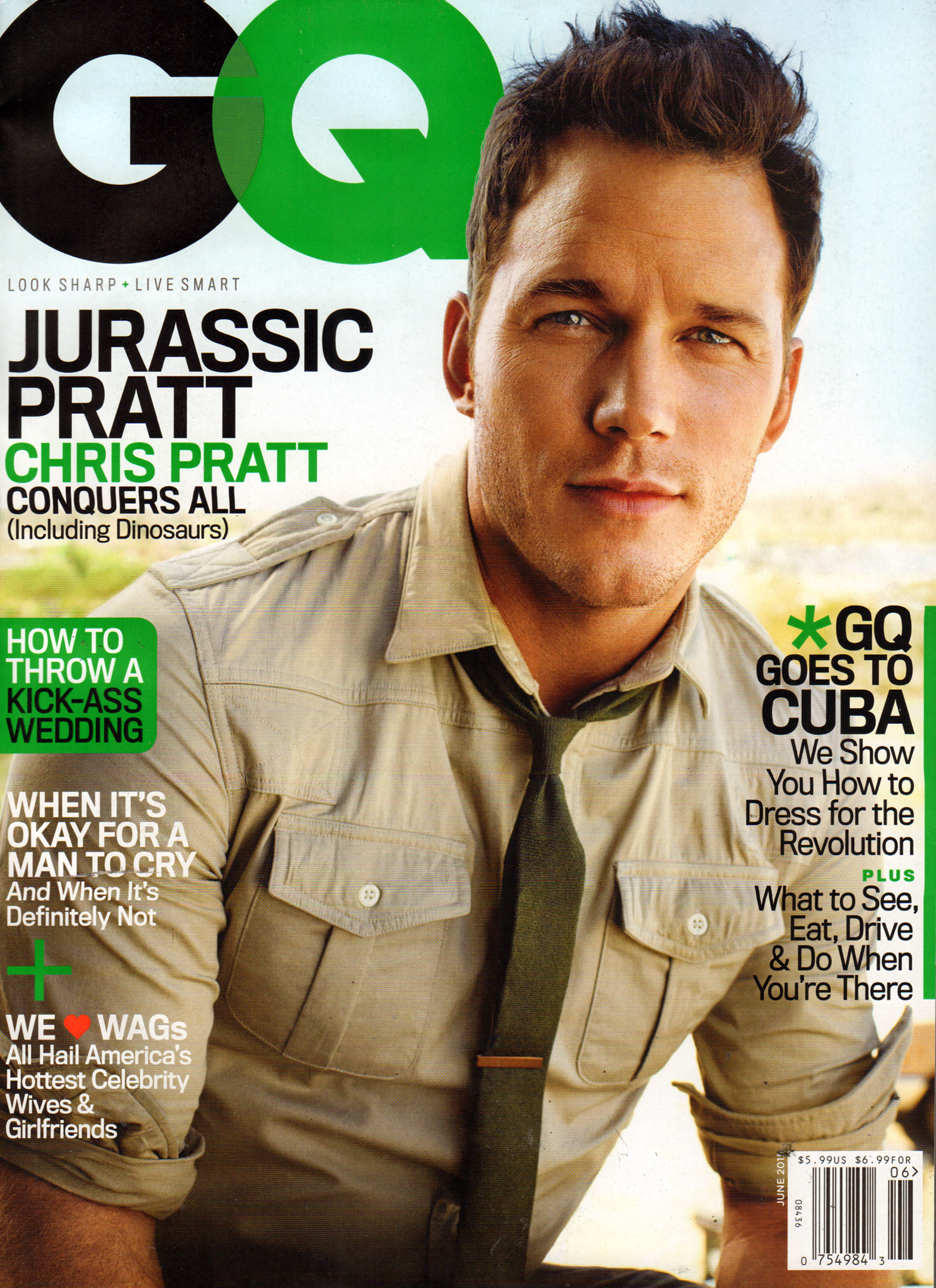 Gentlemens-Quarterly---GQ June 01, 2015 Issue Cover