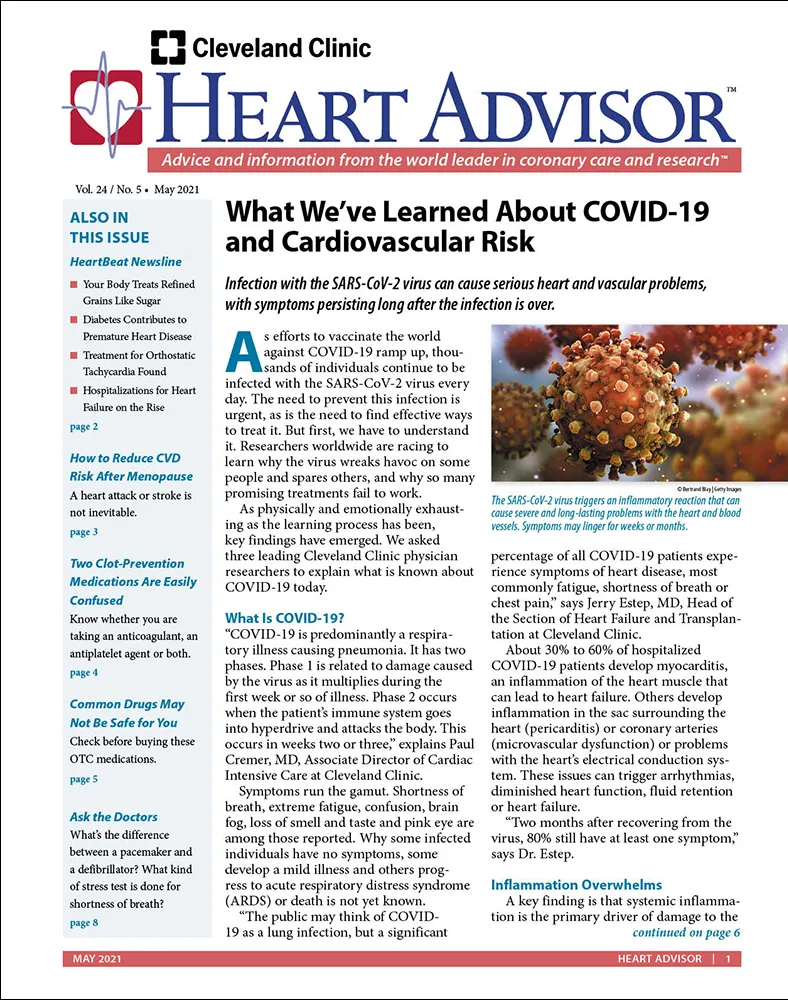 Heart-Advisor May 01, 2021 Issue Cover