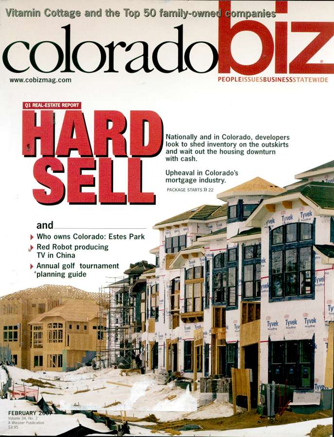Coloradobiz February 01, 2007 Issue Cover