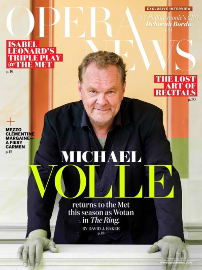 Opera News January 01, 2019 Issue Cover