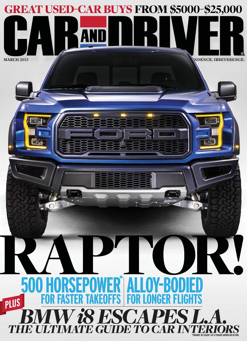 Car-And-Driver March 01, 2015 Issue Cover