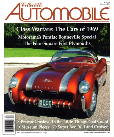 Collectible Automobile December 01, 2016 Issue Cover