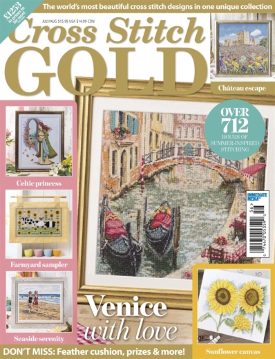 Cross Stitch Gold June 01, 2019 Issue Cover