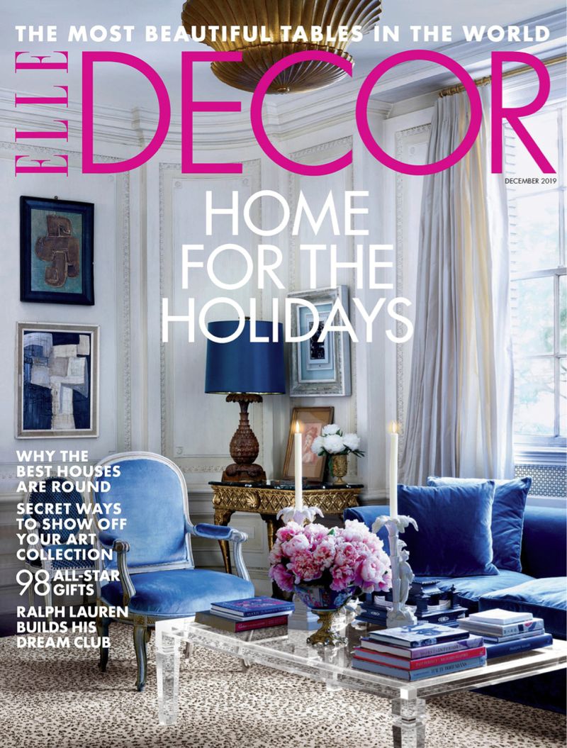 Elle-Decor December 01, 2019 Issue Cover