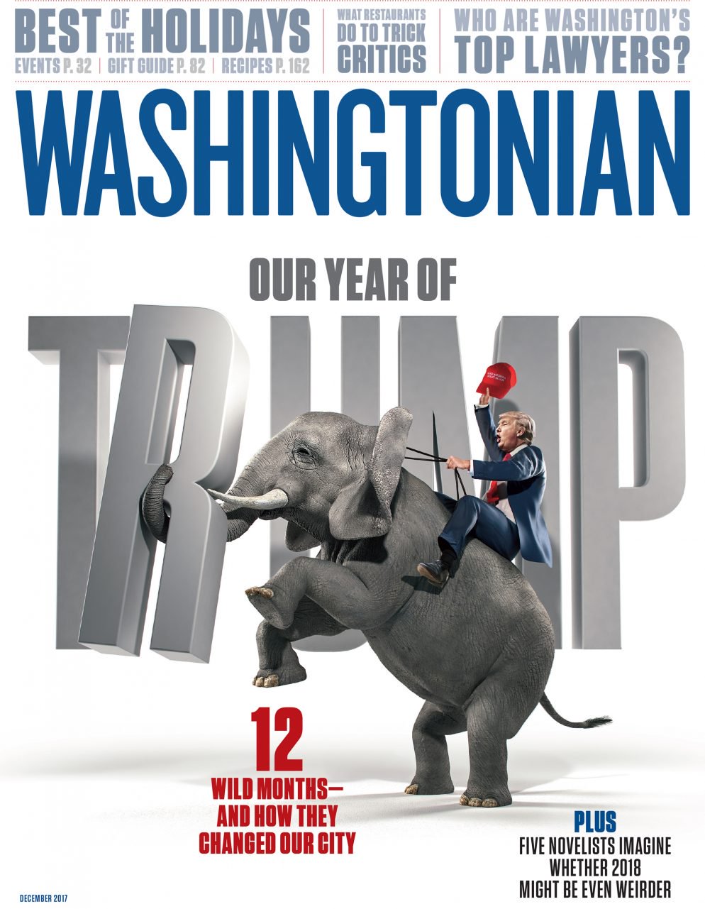 Washingtonian December 01, 2017 Issue Cover