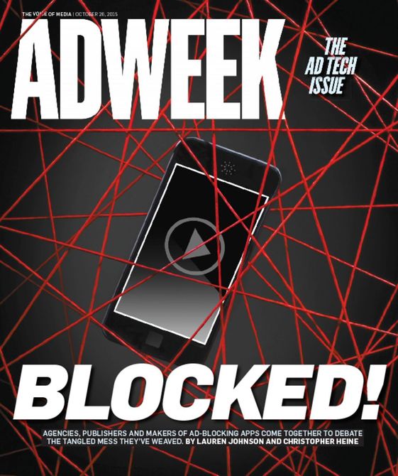 Adweek October 26, 2015 Issue Cover