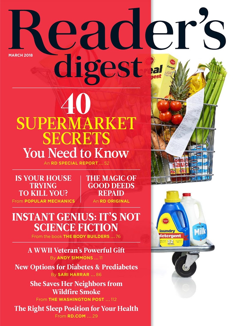 Readers-Digest March 01, 2018 Issue Cover
