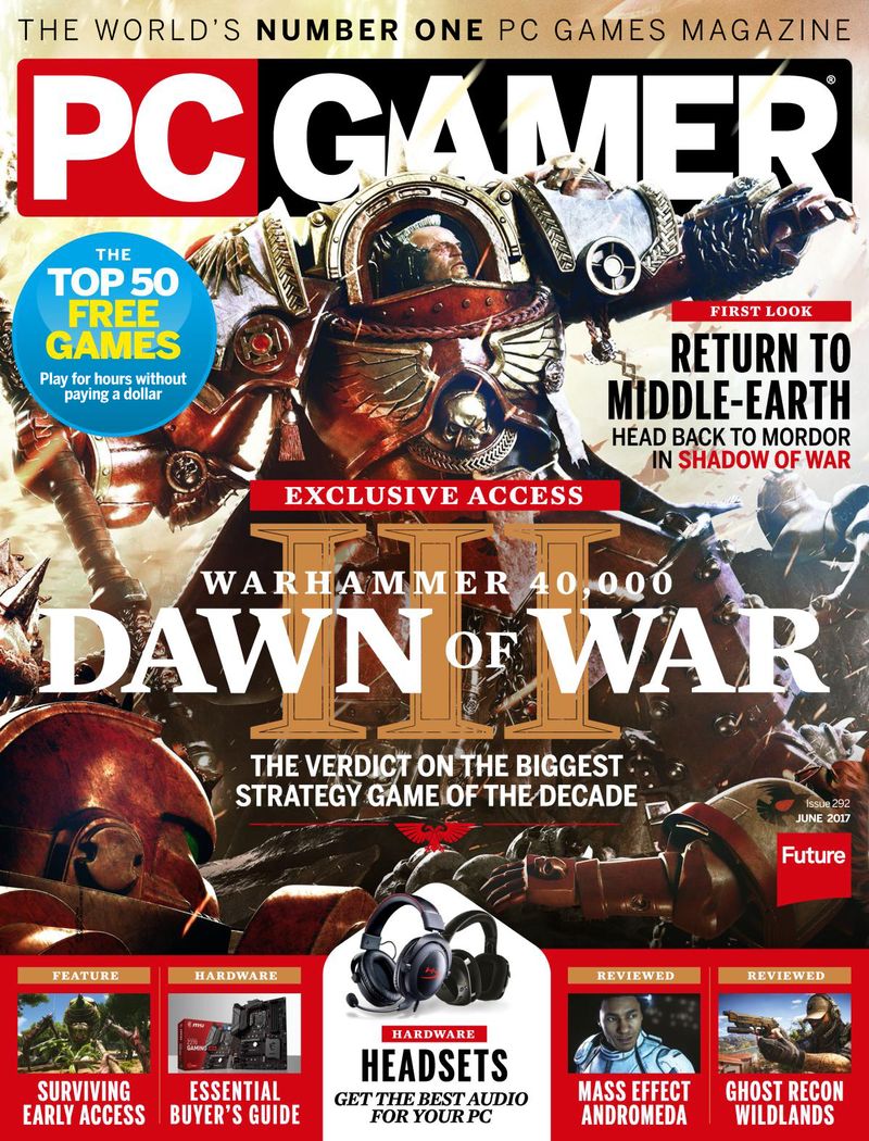 PC-Gamer-(US-Edition) June 01, 2017 Issue Cover