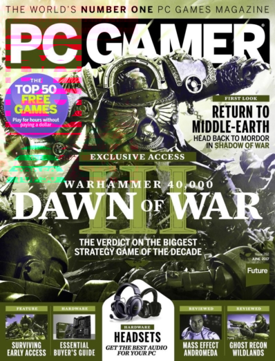 PC Gamer (US Edition) June 01, 2017 Issue Cover