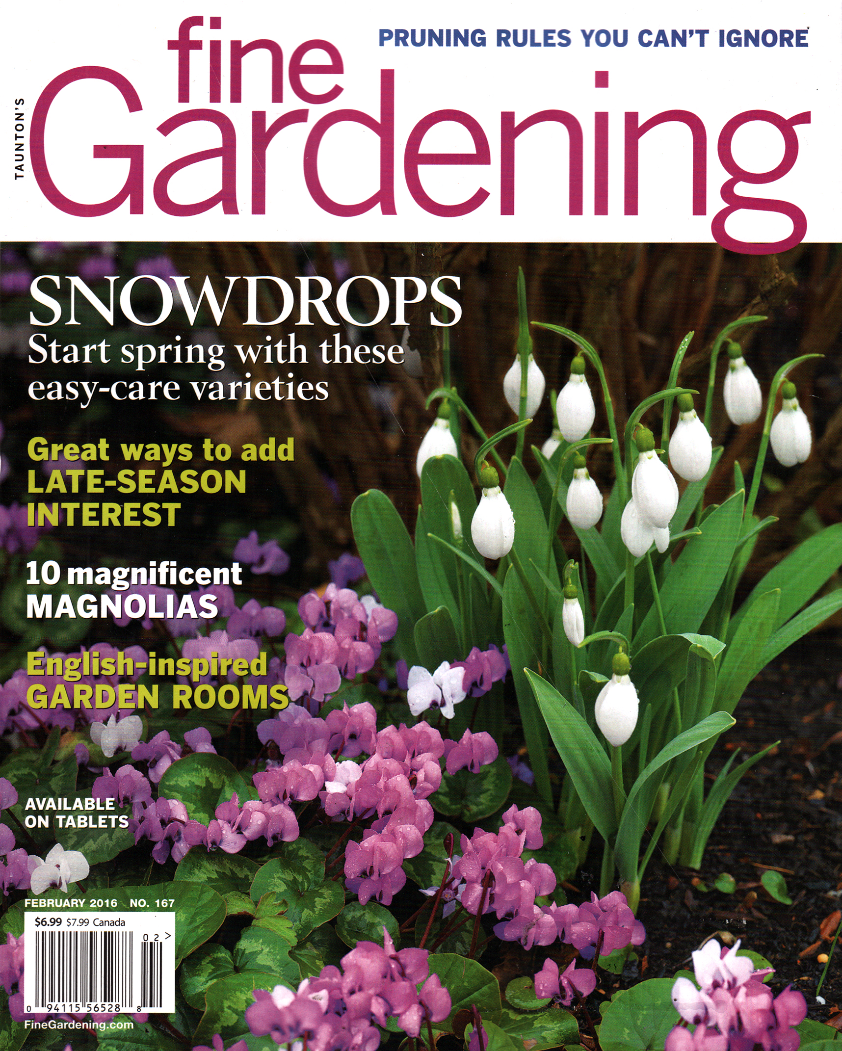 Fine-Gardening February 01, 2016 Issue Cover