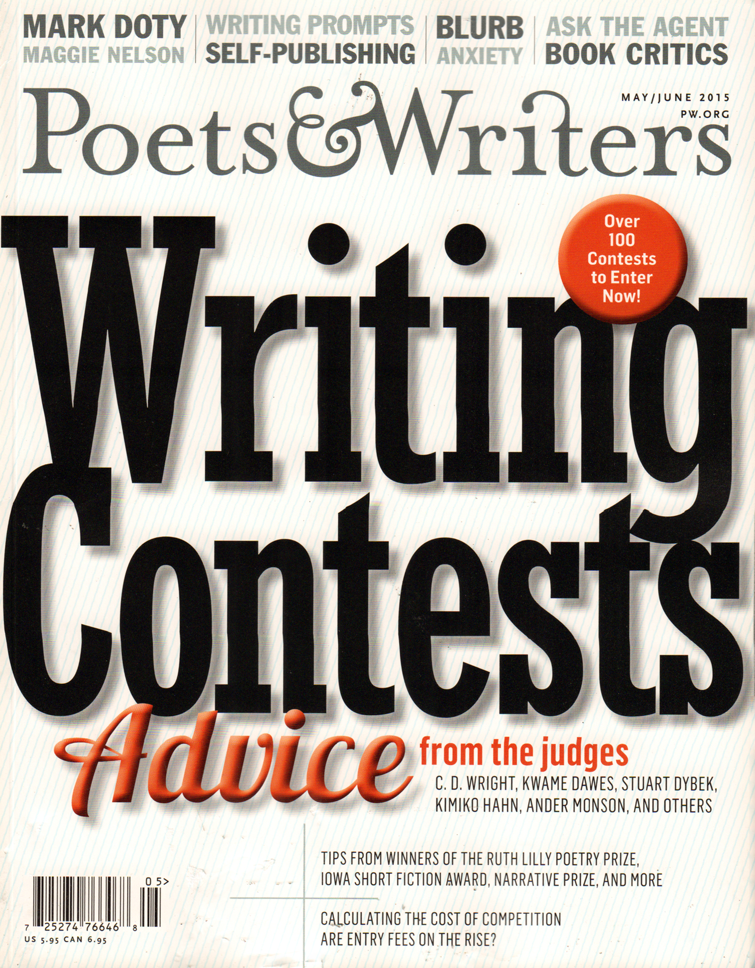 Poets-and-Writers May 01, 2015 Issue Cover