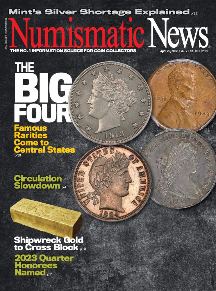 Numismatic-News April 26, 2022 Issue Cover