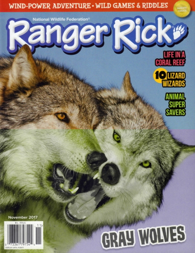 Ranger Rick November 01, 2017 Issue Cover