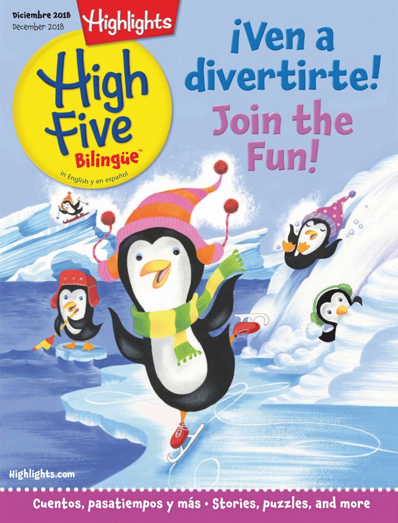 Highlights-High-Five-Bilingue December 01, 2018 Issue Cover