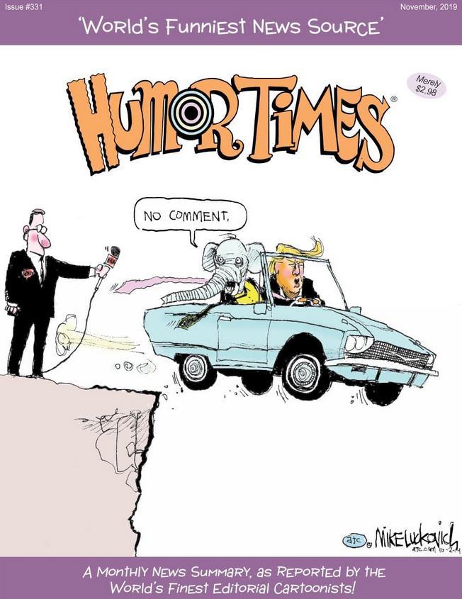 Humor-Times November 01, 2019 Issue Cover