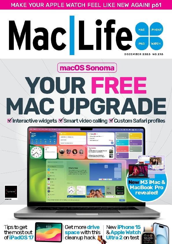 Mac-|-Life December 01, 2023 Issue Cover