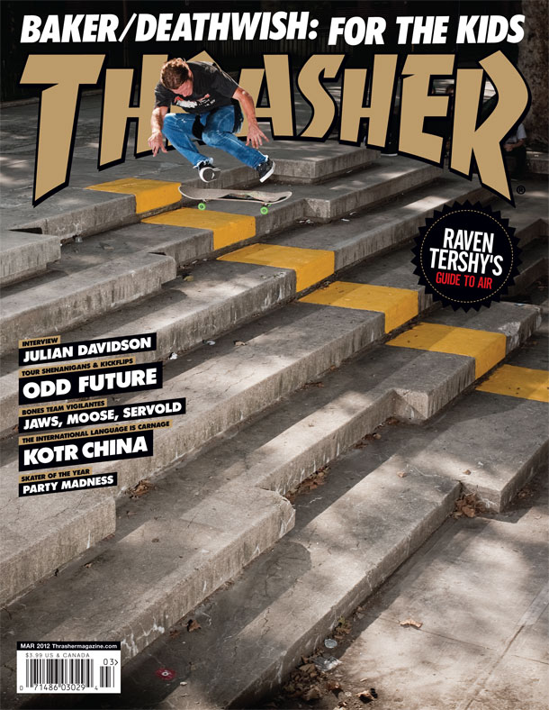Thrasher March 01, 2012 Issue Cover