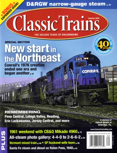 Classic Trains June 01, 2016 Issue Cover
