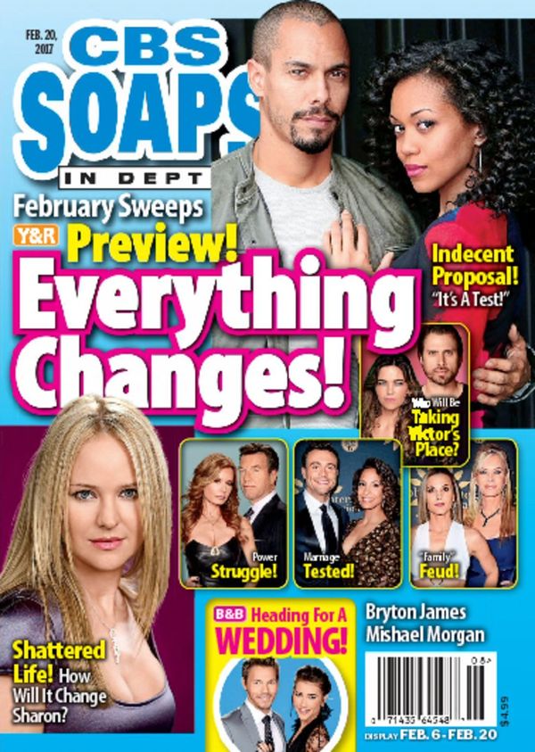 CBS-Soaps-In-Depth February 20, 2017 Issue Cover