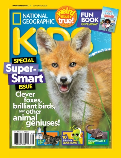 National Geographic Kids September 01, 2020 Issue Cover