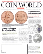 Coin-World-Weekly January 09, 2023 Issue Cover