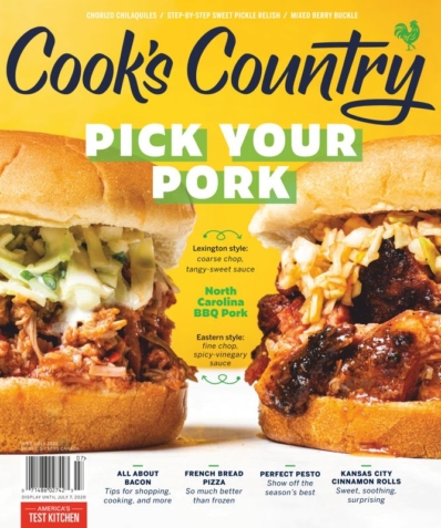Cook's Country June 01, 2020 Issue Cover
