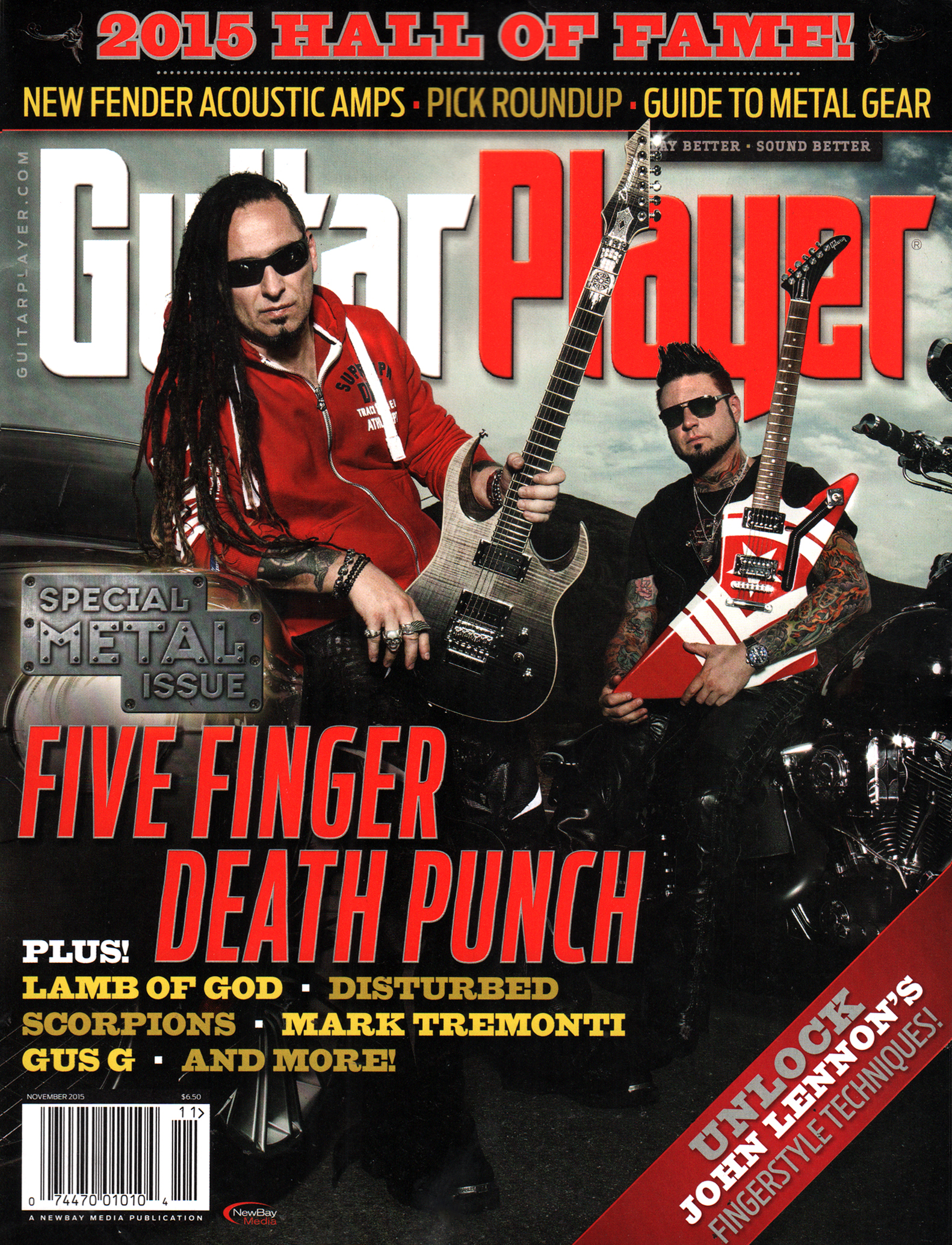 Guitar-Player November 01, 2015 Issue Cover