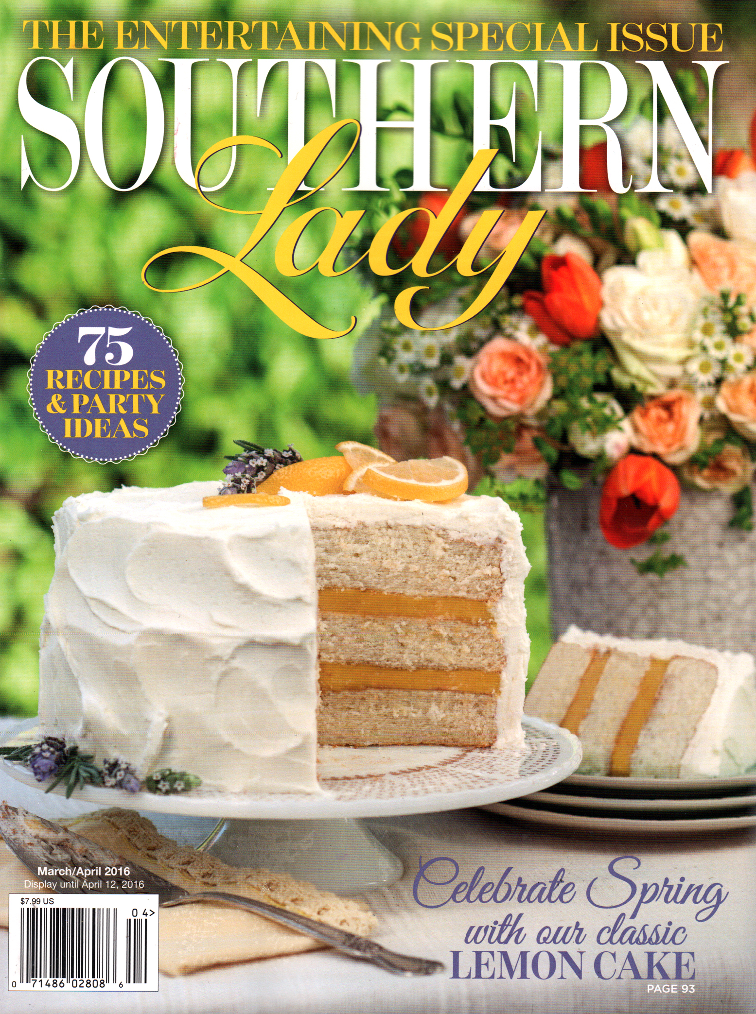 Southern-Lady March 01, 2016 Issue Cover