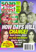 Soap-Opera-Digest September 14, 2020 Issue Cover