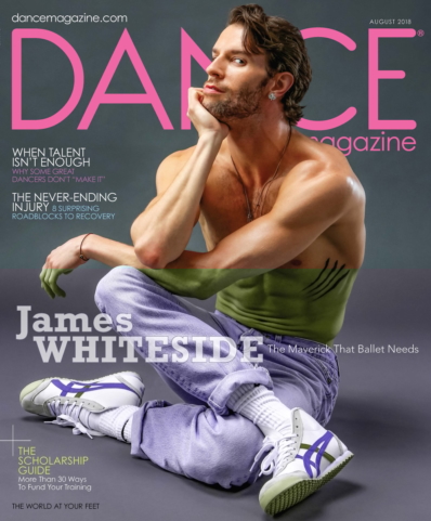 Dance Magazine August 01, 2018 Issue Cover