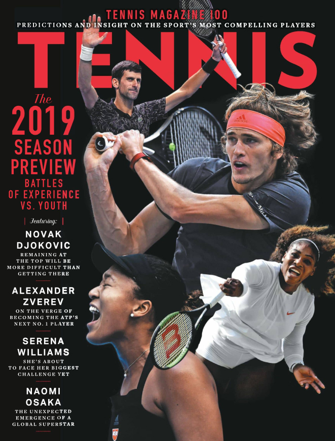 Tennis-Magazine January 01, 2019 Issue Cover
