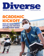 Diverse-Issues-In-Higher-Education September 16, 2021 Issue Cover