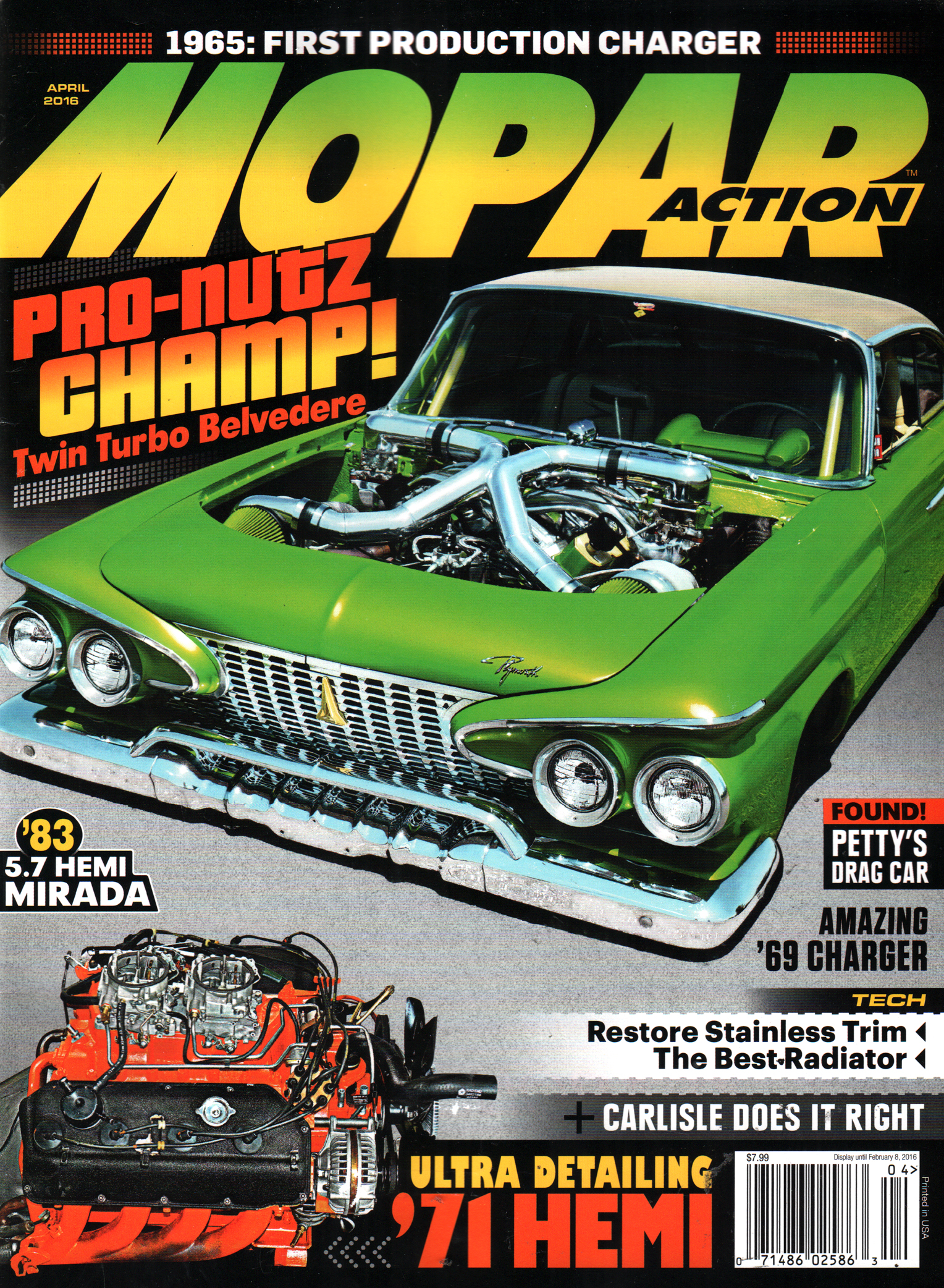 Mopar-Action April 01, 2016 Issue Cover