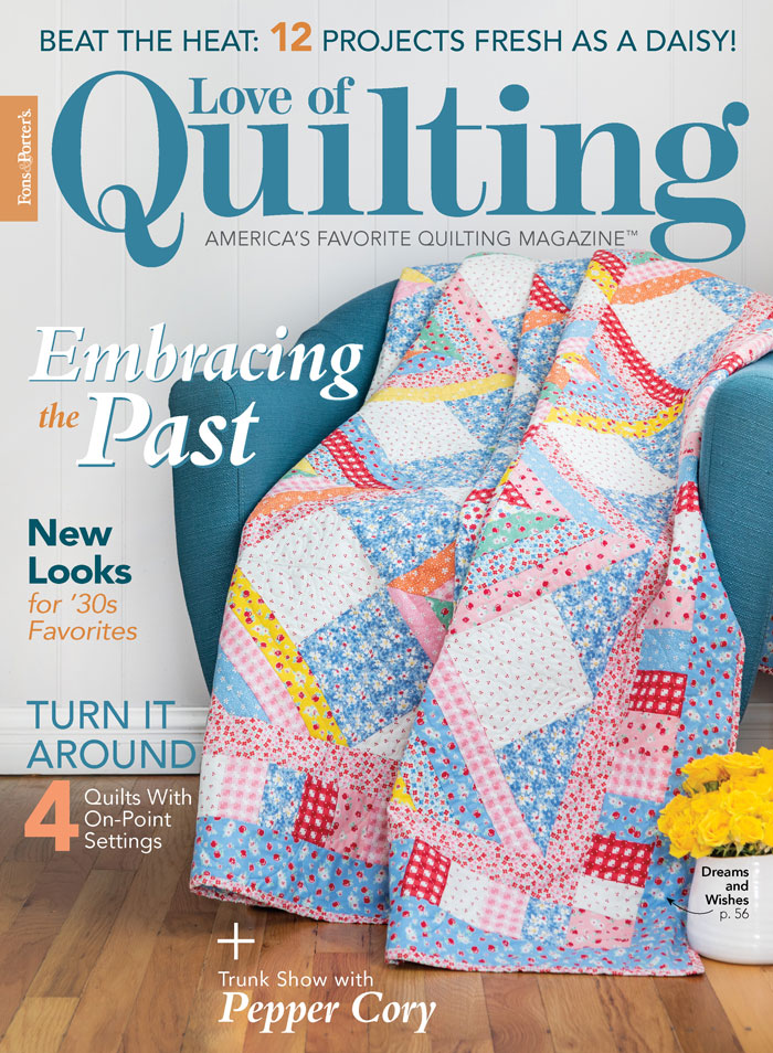 Fons-and-Porters-Love-of-Quilting July 01, 2020 Issue Cover