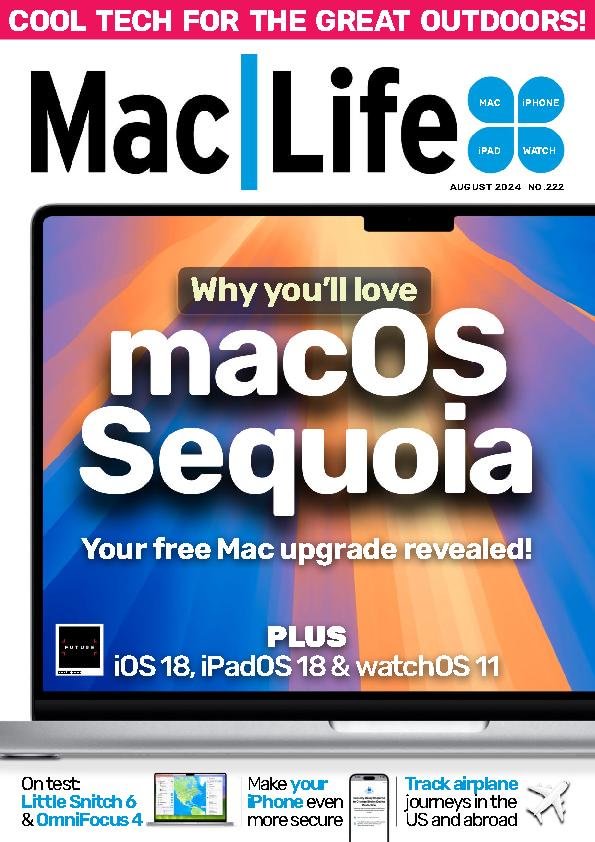 Mac-|-Life August 01, 2024 Issue Cover