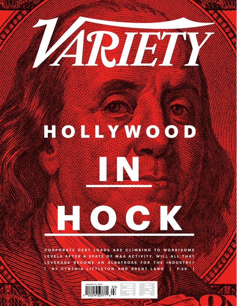 Variety January 15, 2019 Issue Cover