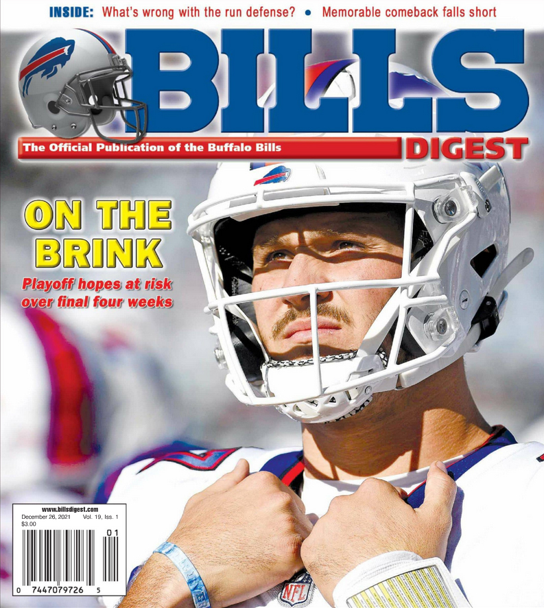 Bills-Digest December 26, 2021 Issue Cover