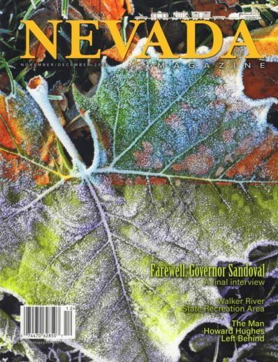 Nevada Magazine November 01, 2018 Issue Cover